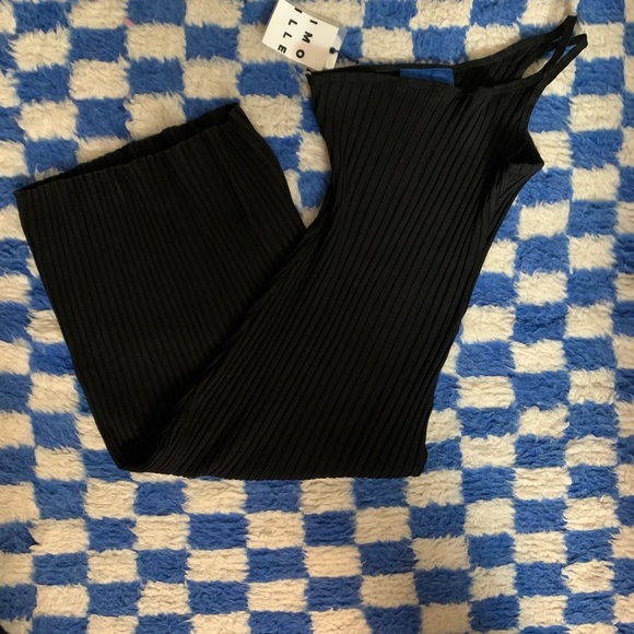 NWT Simon Miller Rib Oline Dress in black - Picture 4 of 5